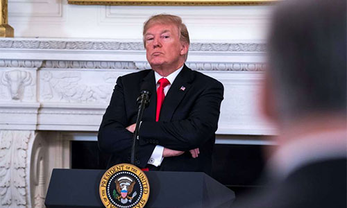 Trump asegura fondos para construir el muro en la frontera con México